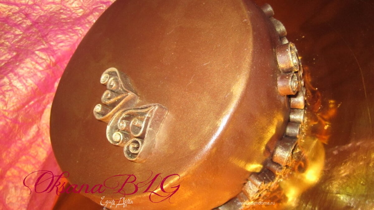 Торт " В шоколадно-кофейных тонах"