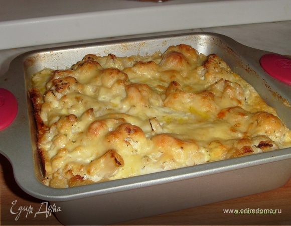 Запеченная цветная капуста Запеченная цветная капуста