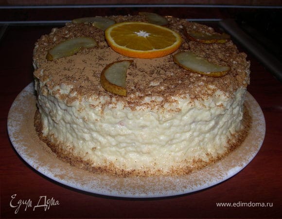 Яблочный тортик