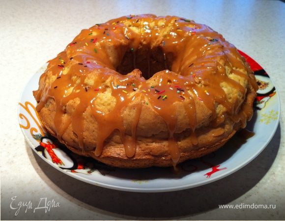 Кекс с курагой,изюмом и орехами