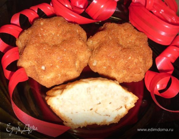 Кексы из овсяных хлопьев с корицей