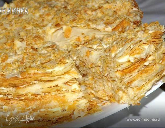 Торт «Наполеон» классический Торт «Наполеон» классический