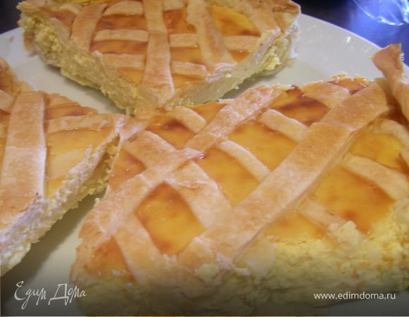 Кростата (пирог) с рикоттой Кростата (пирог) с рикоттой