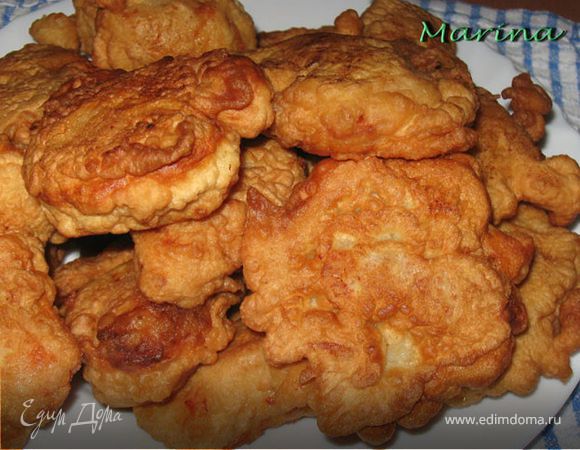 Куриная грудинка в пивном кляре