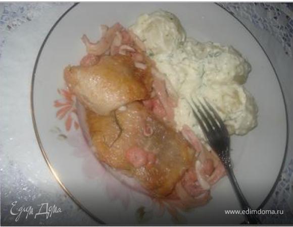 Рыбное филе с картошкой