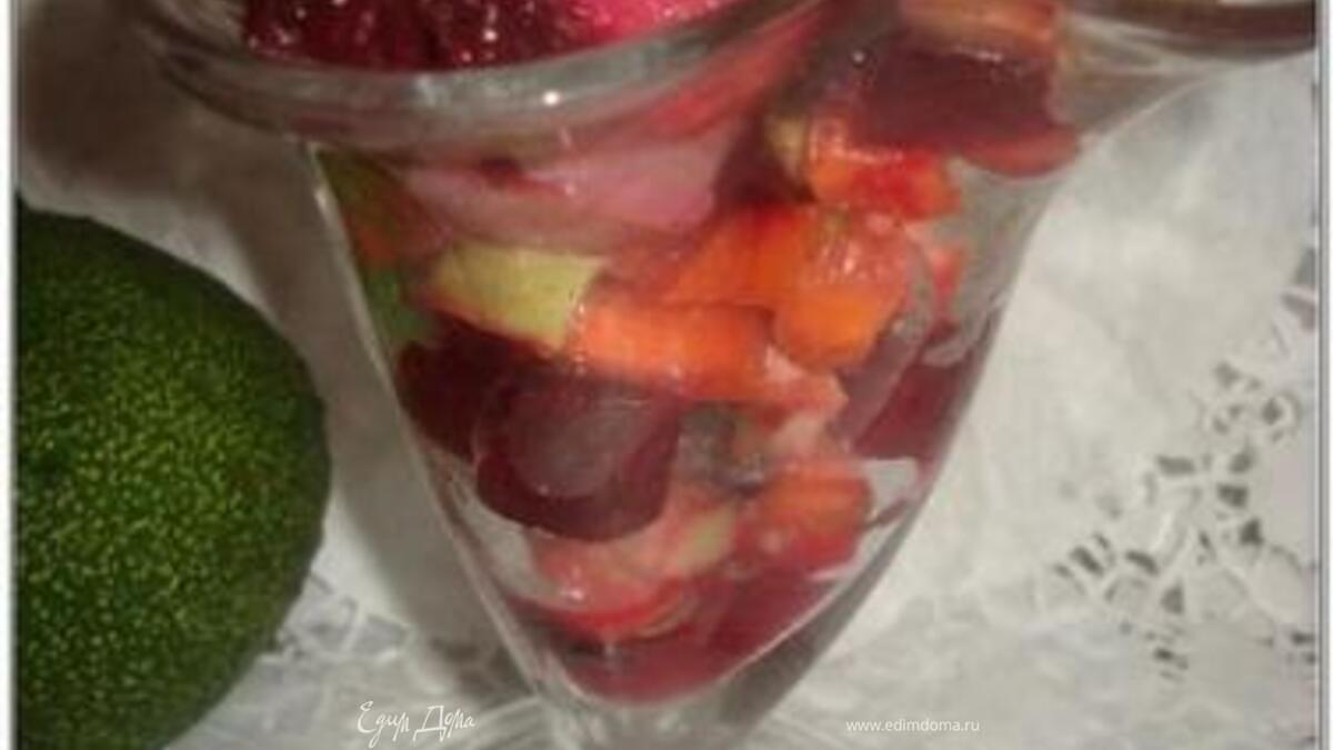 Винегрет с кальмарами