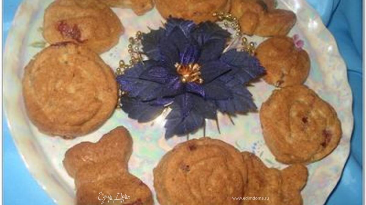 Клубнично-кокосовые кексы для всех Татьян