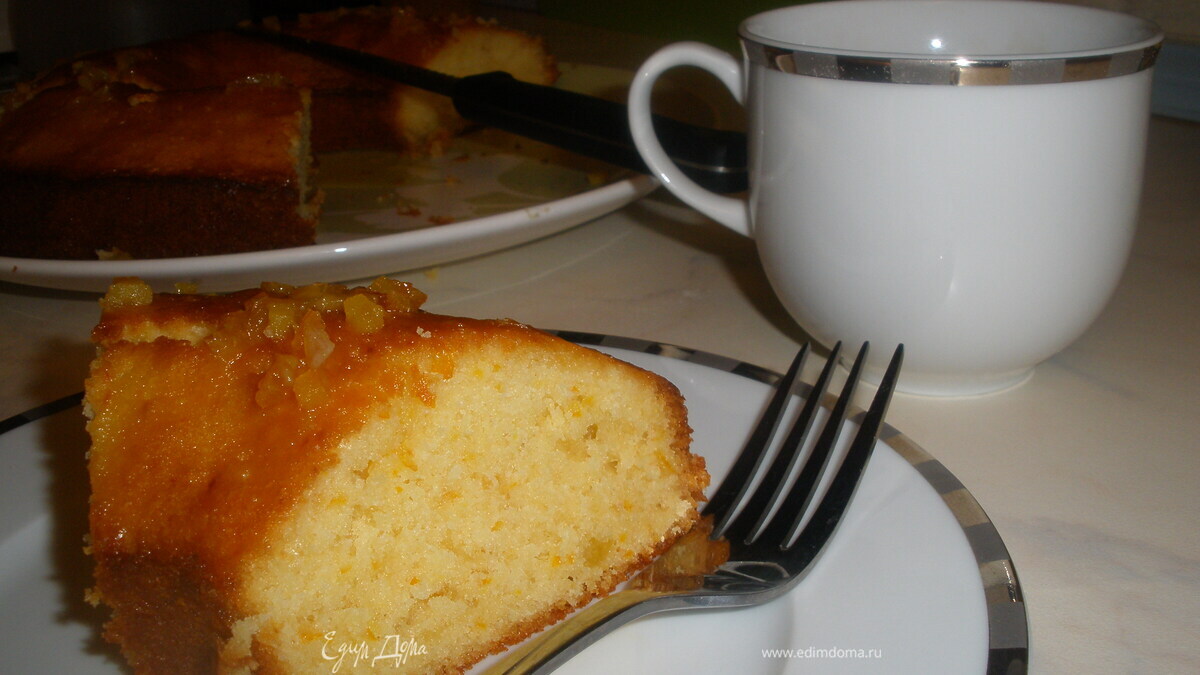 Кекс с апельсиновым конфитюром от Дж.Оливера