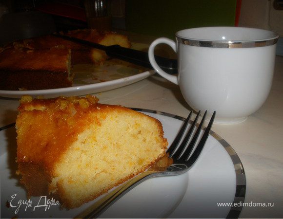 Кекс с апельсиновым конфитюром от Дж.Оливера Кекс с апельсиновым конфитюром от Дж.Оливера