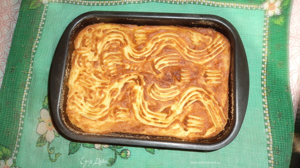 Картофельная запеканка с грибами