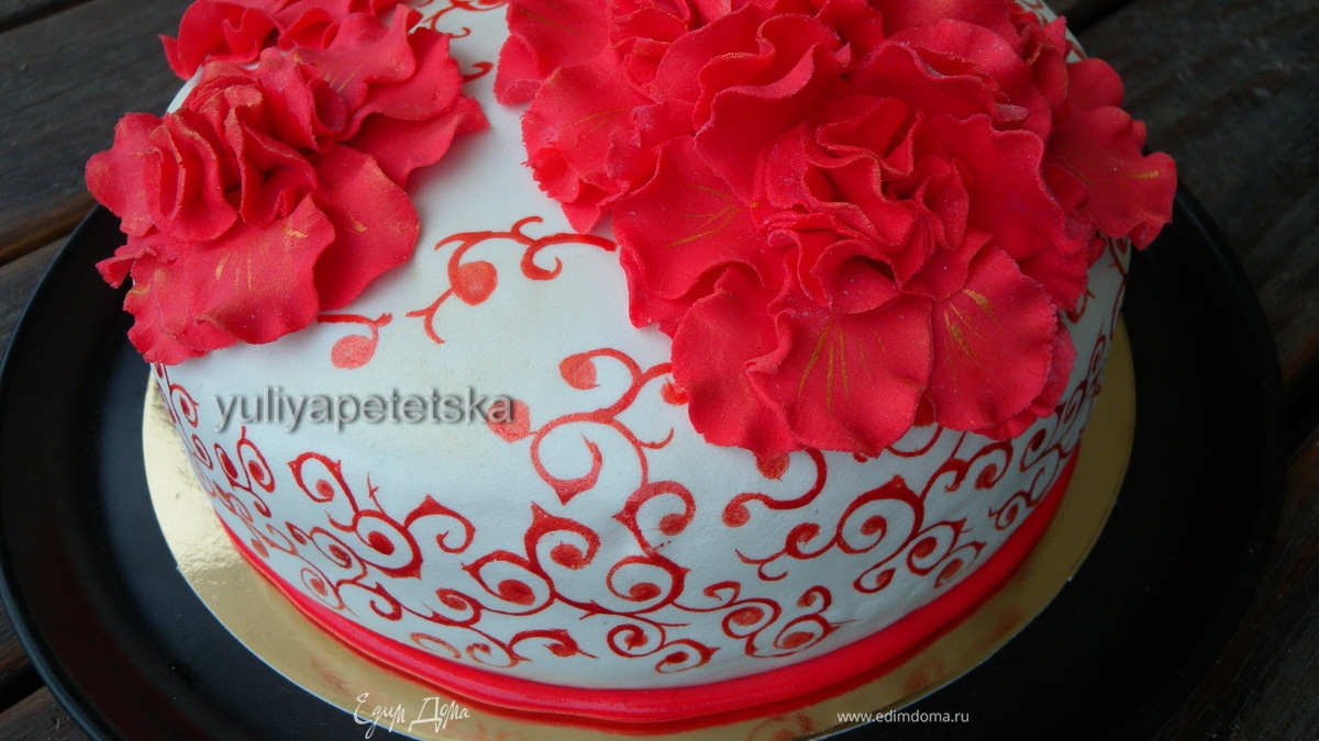 Торт "Червона мальва"