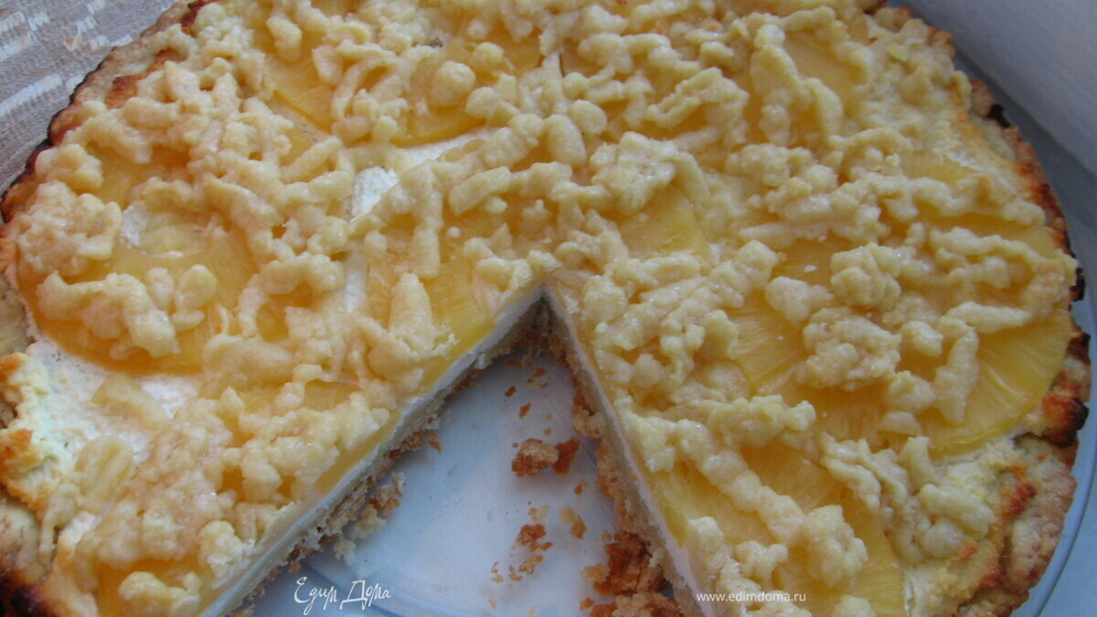 Ананасовый пирог