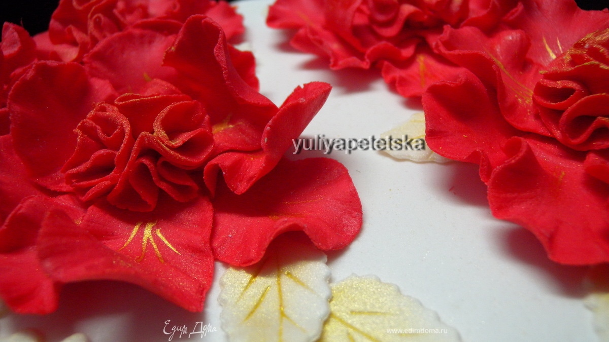 МК цветочки "Мальвы" и "Пионы" (по просьбам трудящихся)