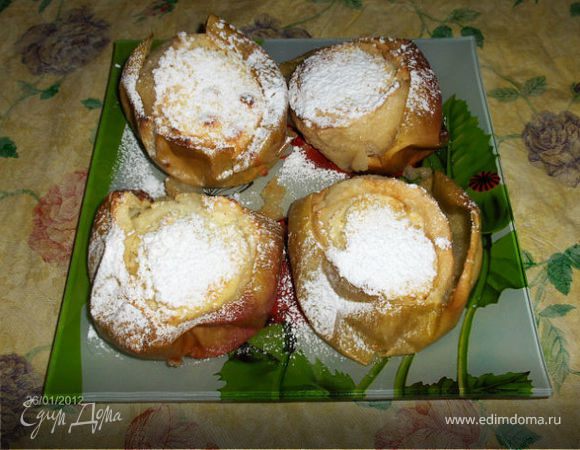 Яблочный десерт от Ирины Браим