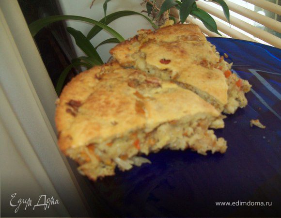 Пирог с капустой