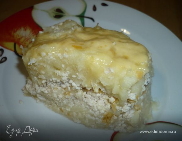 Картофельная запеканка с курицей