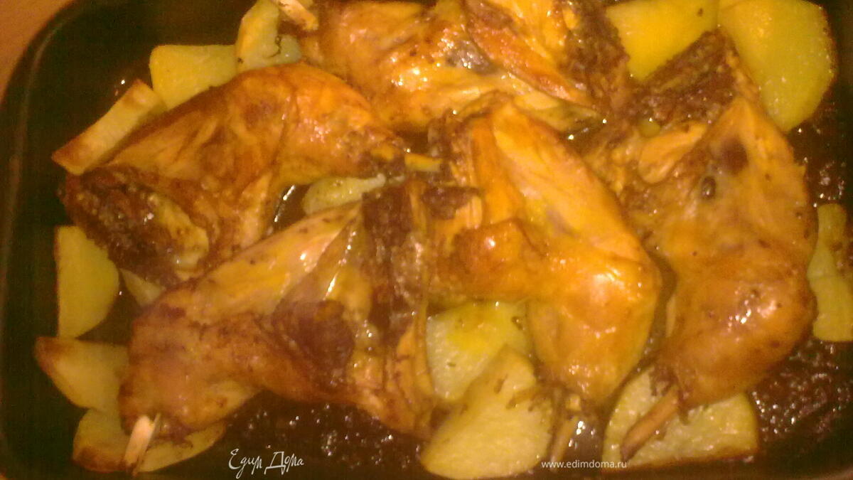 Курица в сногошибательном маринаде