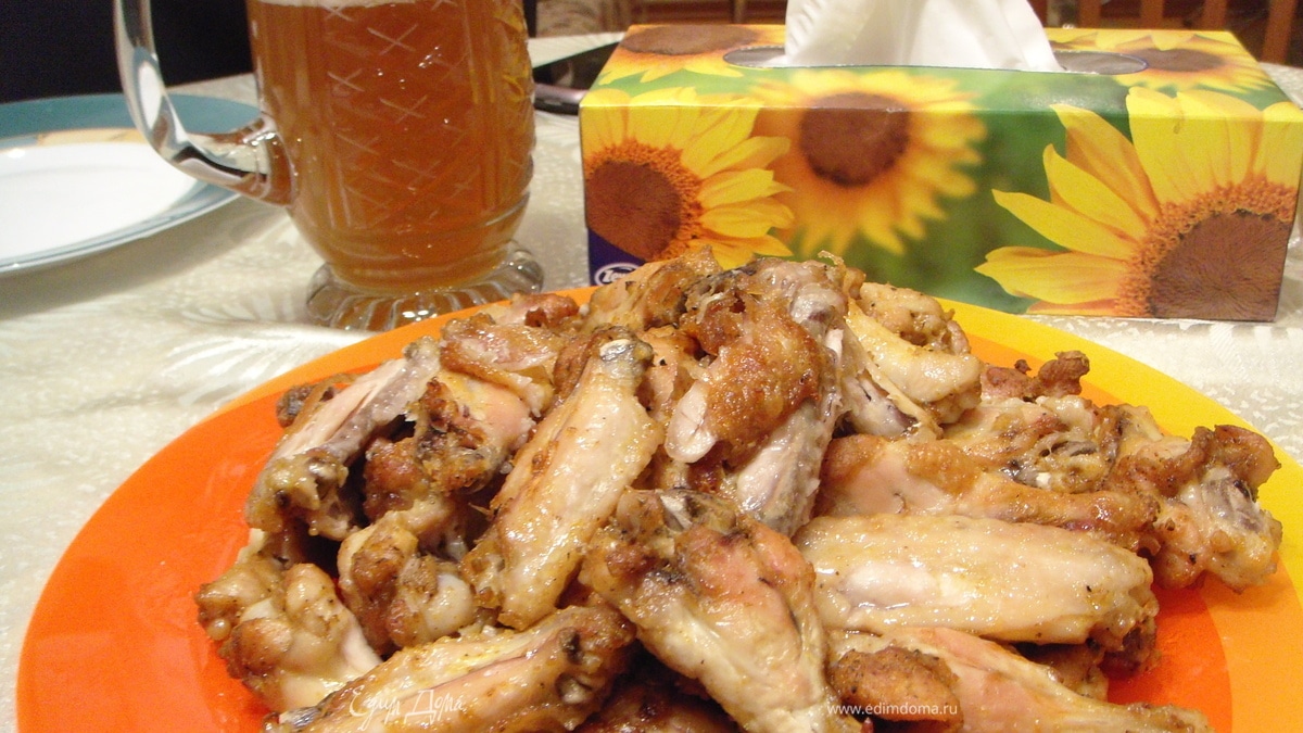 Запеченные крылышки