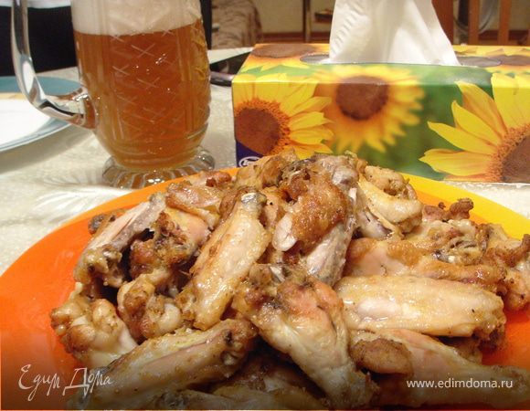 Запеченные крылышки