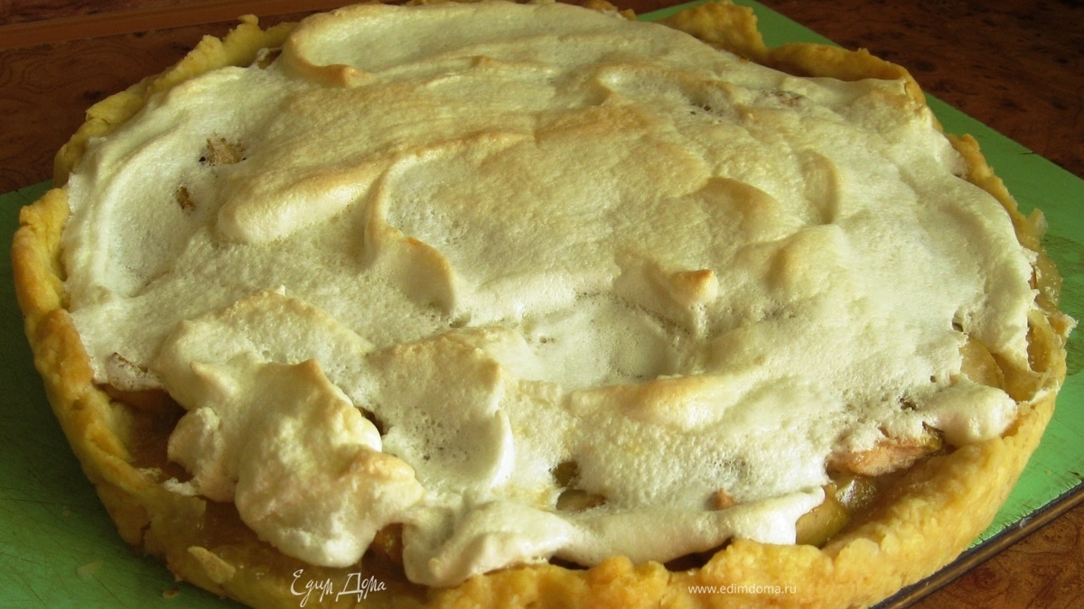 Воздушный Тарт с яблоками