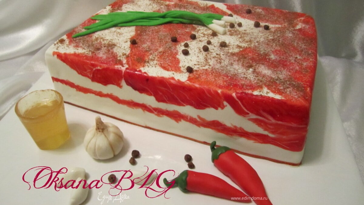 "Сало сладкое", а потому что это Торт