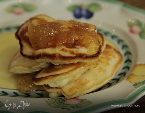 Имбирно-грушевые оладушки