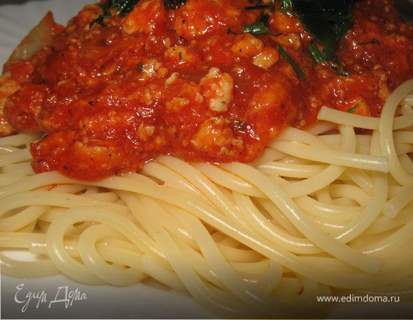 Рецепт блюда Спагетти Болоньезе по шагам с фото и временем приготовления
