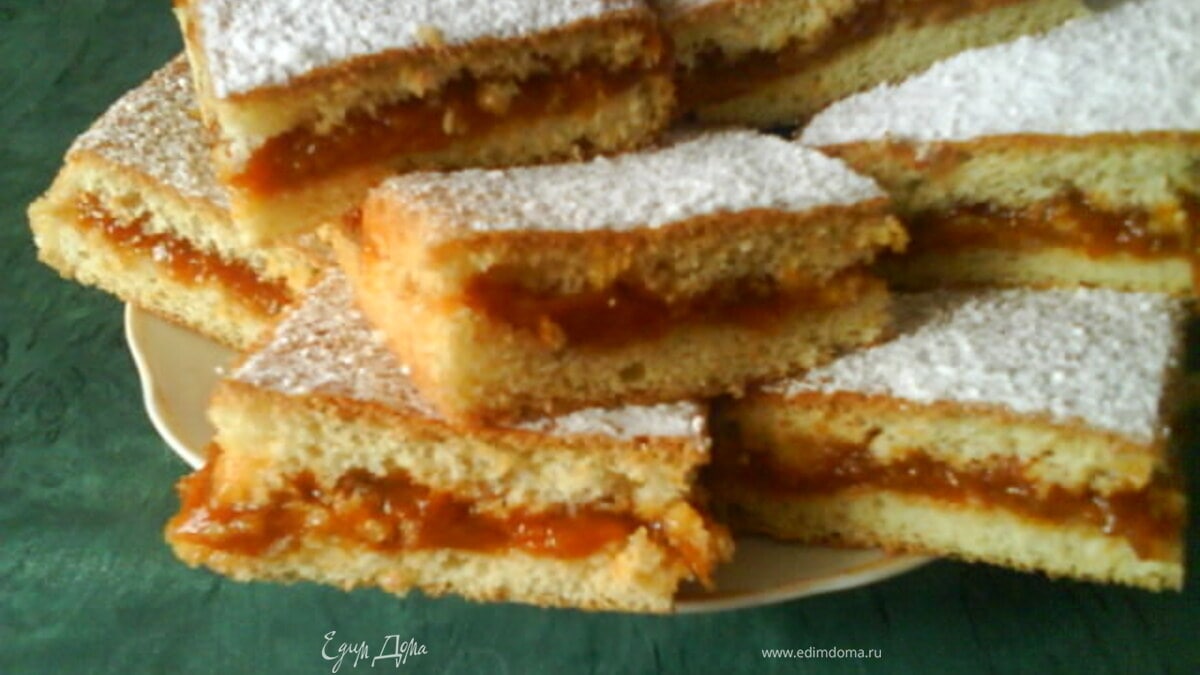 Абрикосовый бисквит