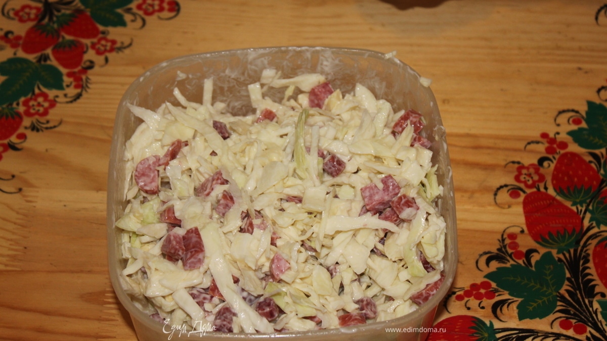 Салат "охотничий"