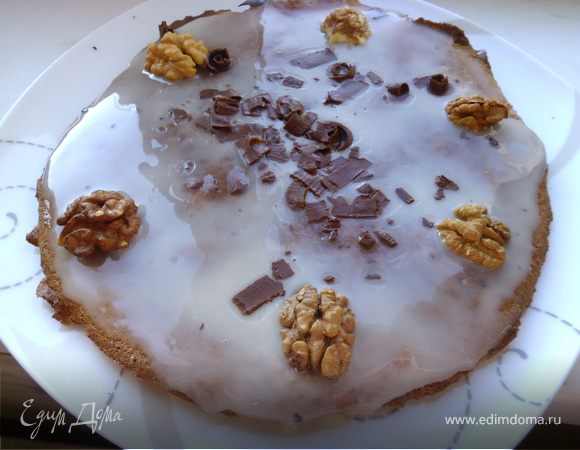 Сладкий корж к чаю