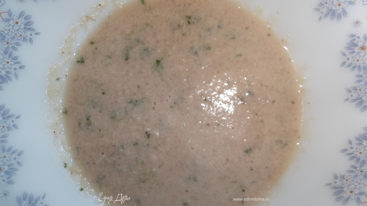 Сливочный куриный суп