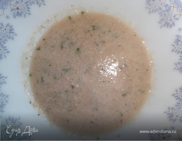 Сливочный куриный суп