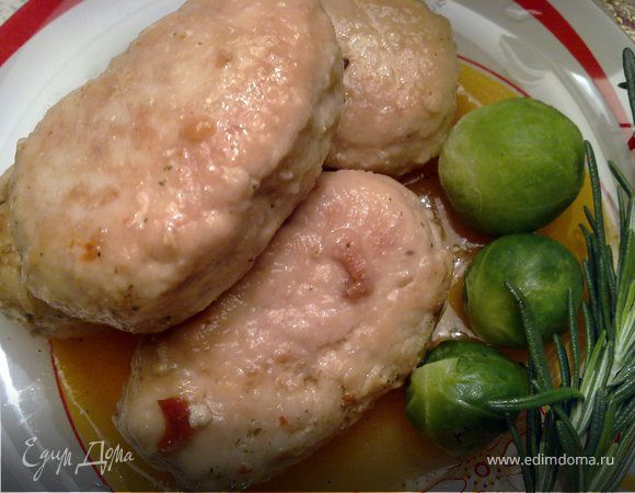 Домашние котлеты из курицы с сыром Домашние котлеты из курицы с сыром