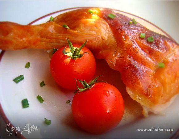 Цыпленок с медовой корочкой и ароматом пива (Honey-beer chicken ) Цыпленок с медовой корочкой и ароматом пива (Honey-beer chicken )