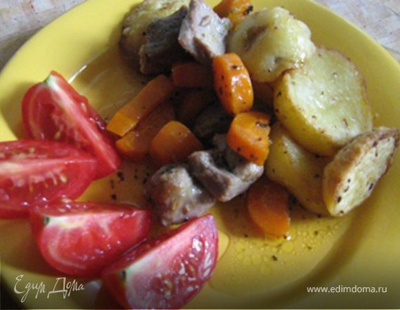 Сухое жаркое с травами Сухое жаркое с травами