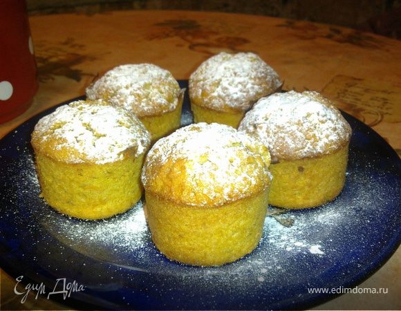 Морковно-имбирные маффины