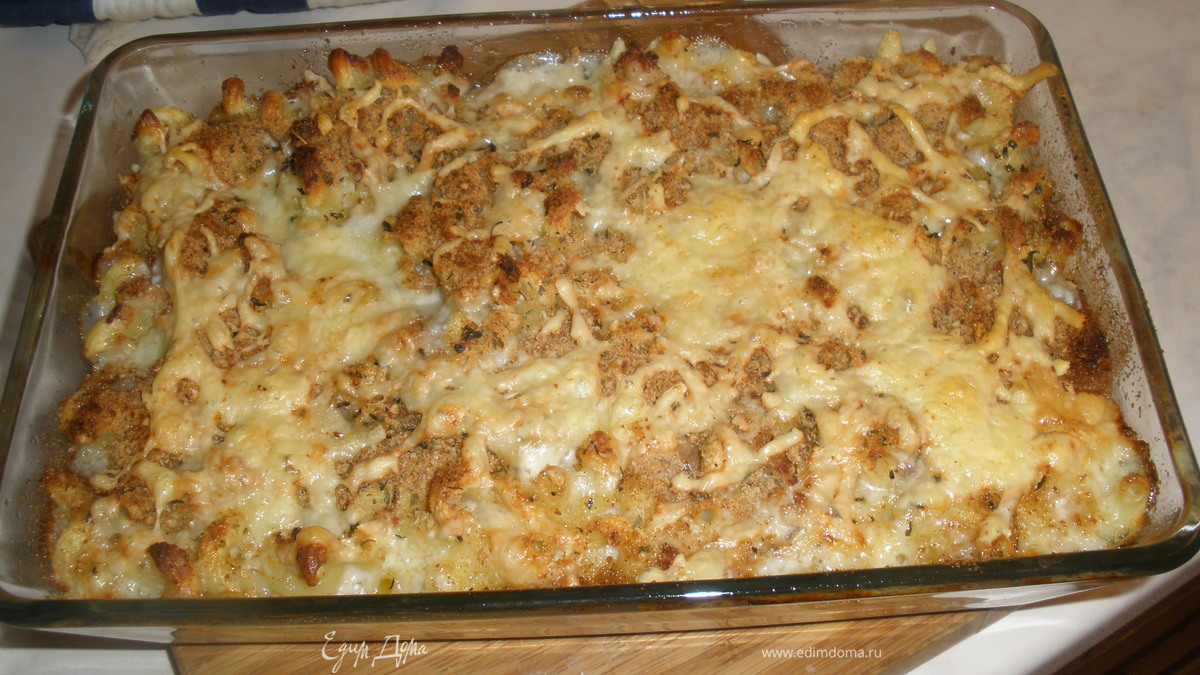 Запеканка с пастой от Дж.Оливера