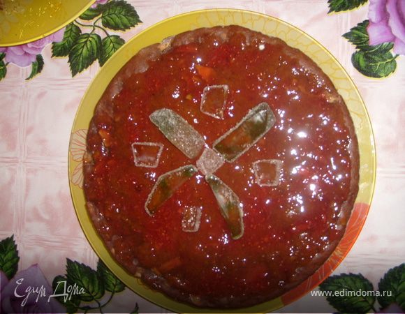 Постный шоколадный пирог "Вкусняшка" Постный шоколадный пирог "Вкусняшка"