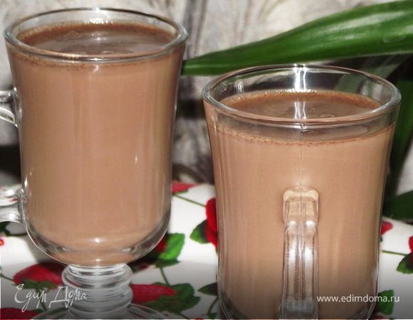 Шоколадно -апельсиновый напиток