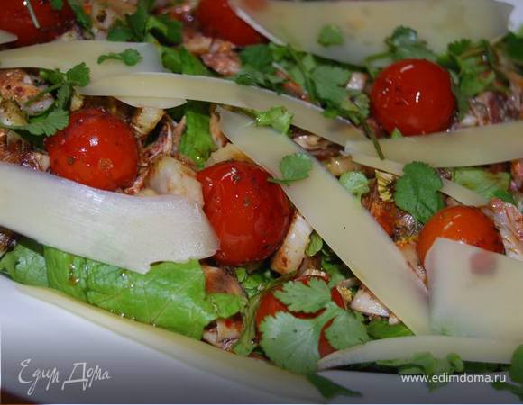 Морской салат "Суббота" Морской салат "Суббота"