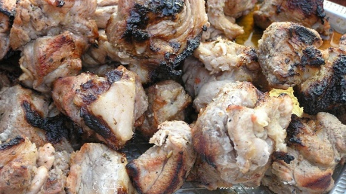 Шашлык с помидорами