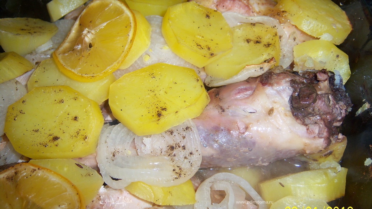 Индейка запечённая