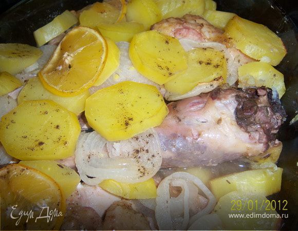 Индейка запечённая