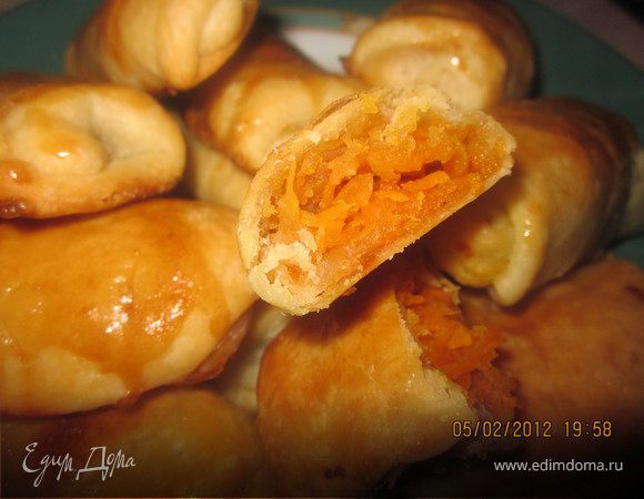 Конвертики с морковкой и яблоком Конвертики с морковкой и яблоком