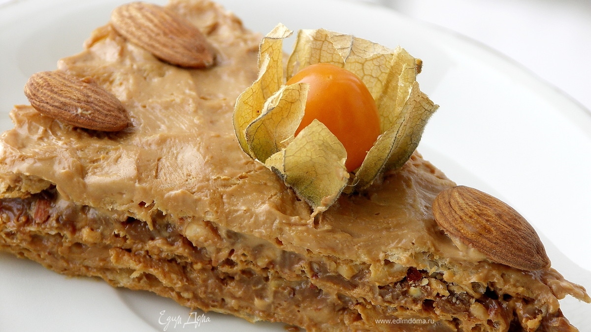 Вафельный торт "Коровка"