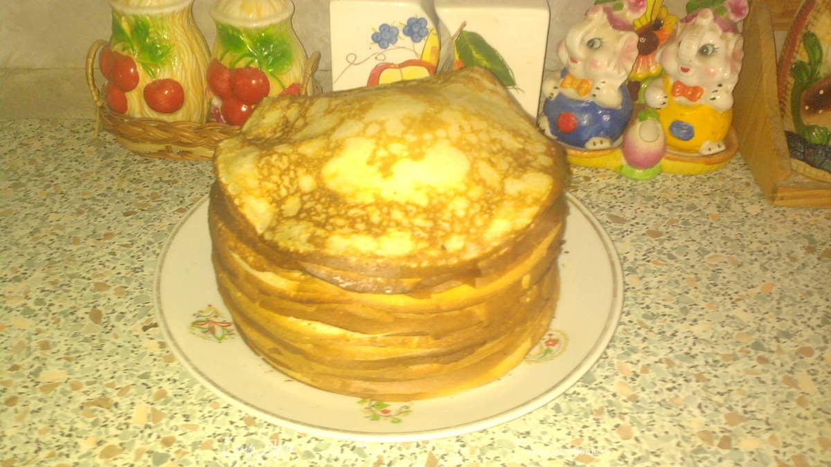 Блины тоненькие