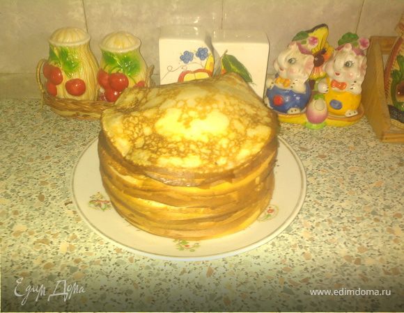 Блины тоненькие