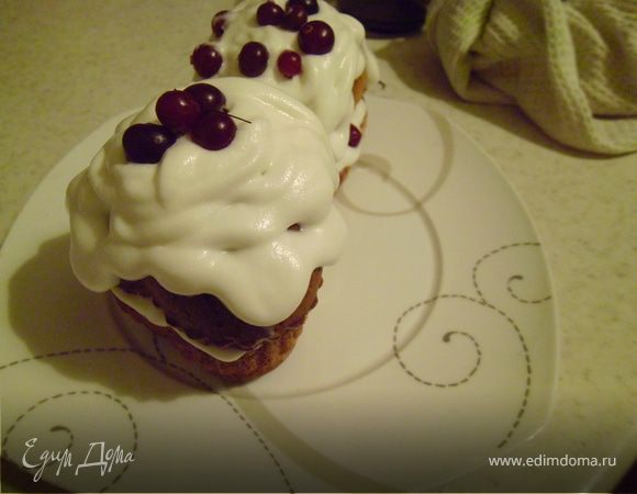 Кексы "Снежная горка"