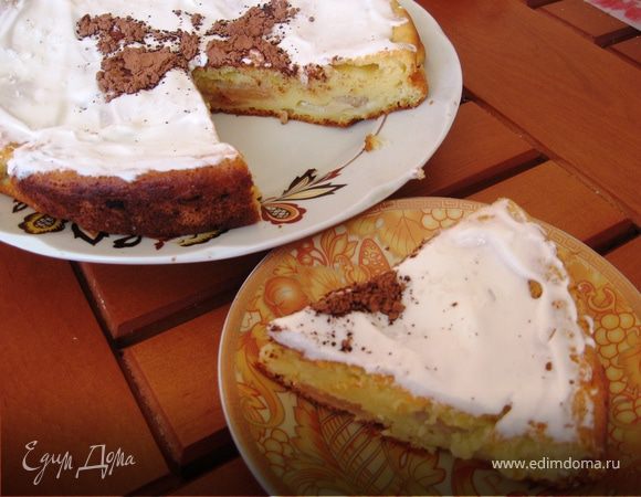 Нежный пирог с яблоками Нежный пирог с яблоками