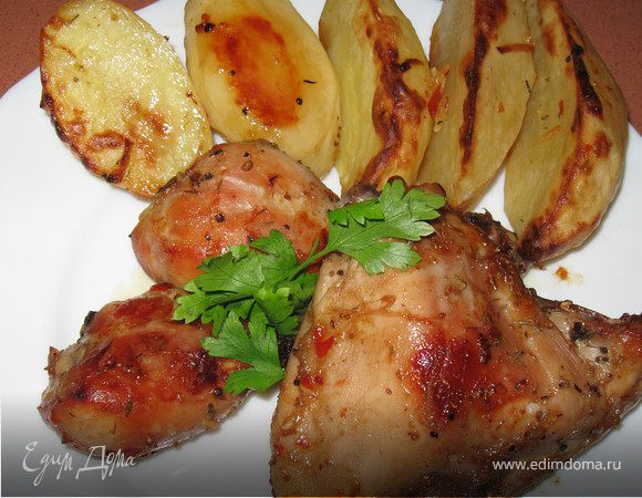 Курочка с медом и соусом чили Курочка с медом и соусом чили